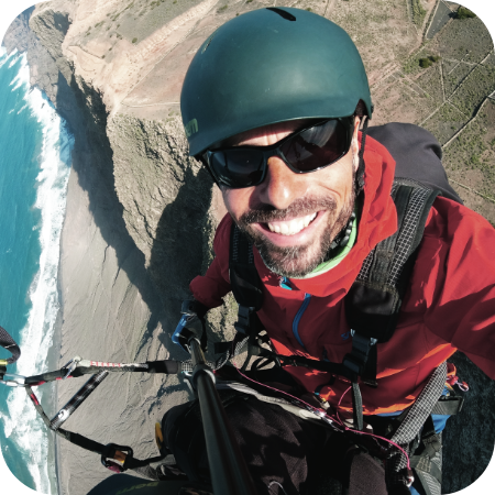 paragliding lanzarote el risco de famara