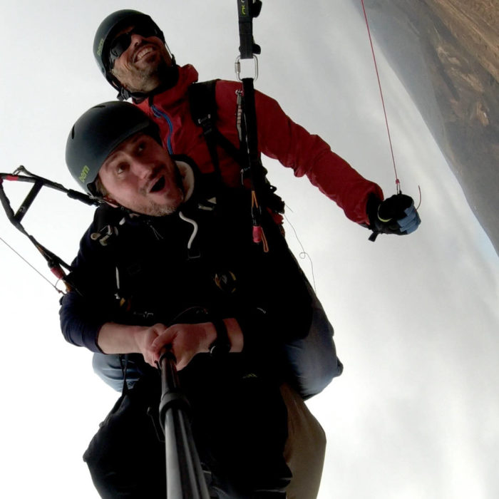 paragliding lanzarote rollercoaster flight