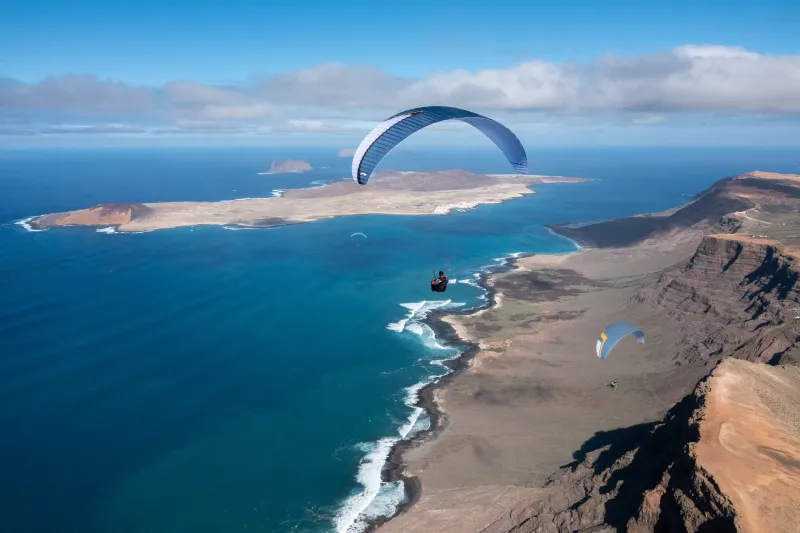 paragliding lanzarote famrar 