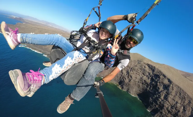 vol en parapente biplace