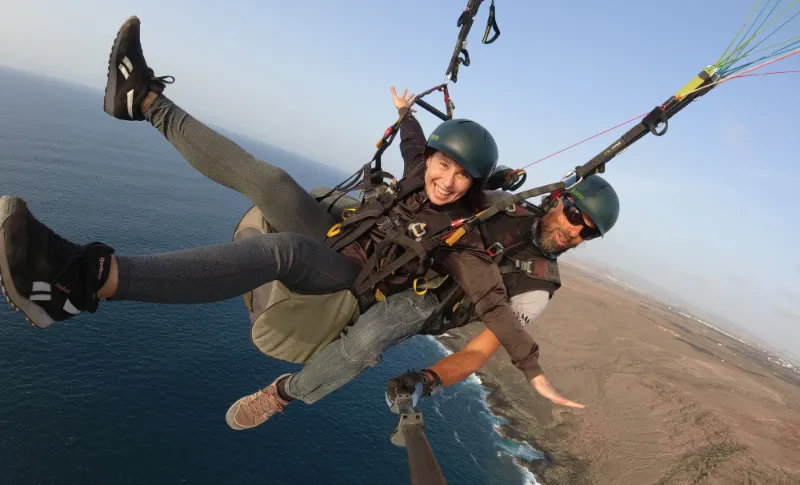 vol en parapente biplace