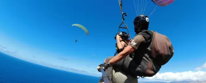 guide tandem paragliding