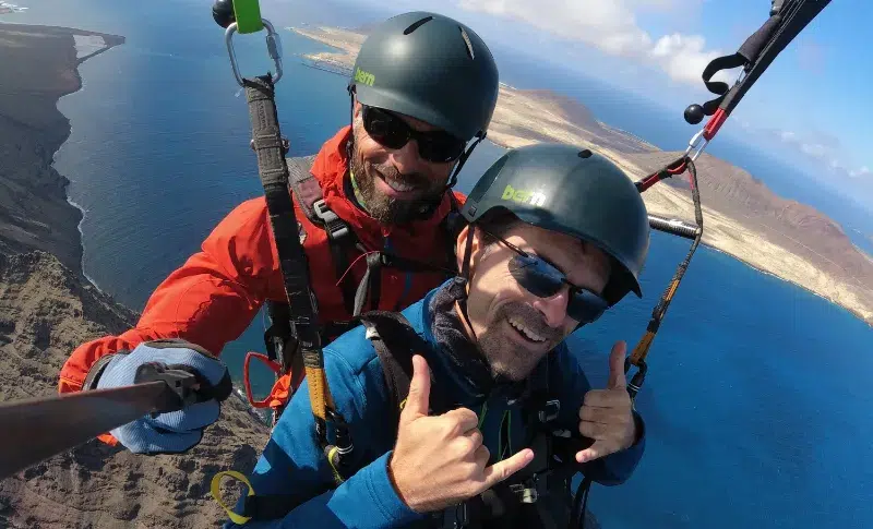 guide tandem paragliding