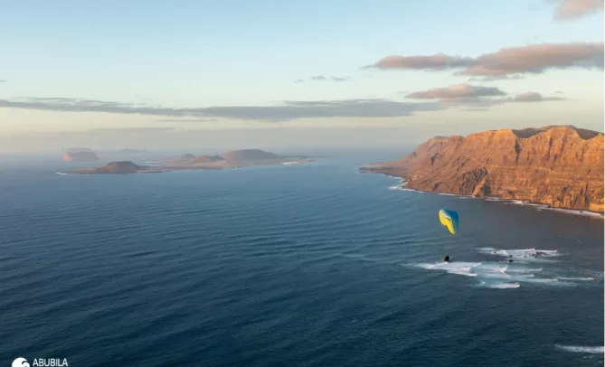 tandem paragliding lanzarote