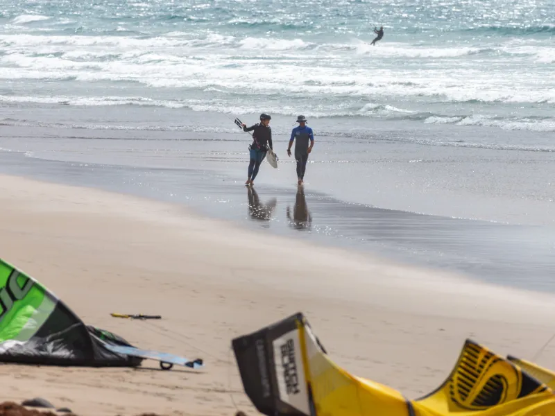 kitesurfing lesson