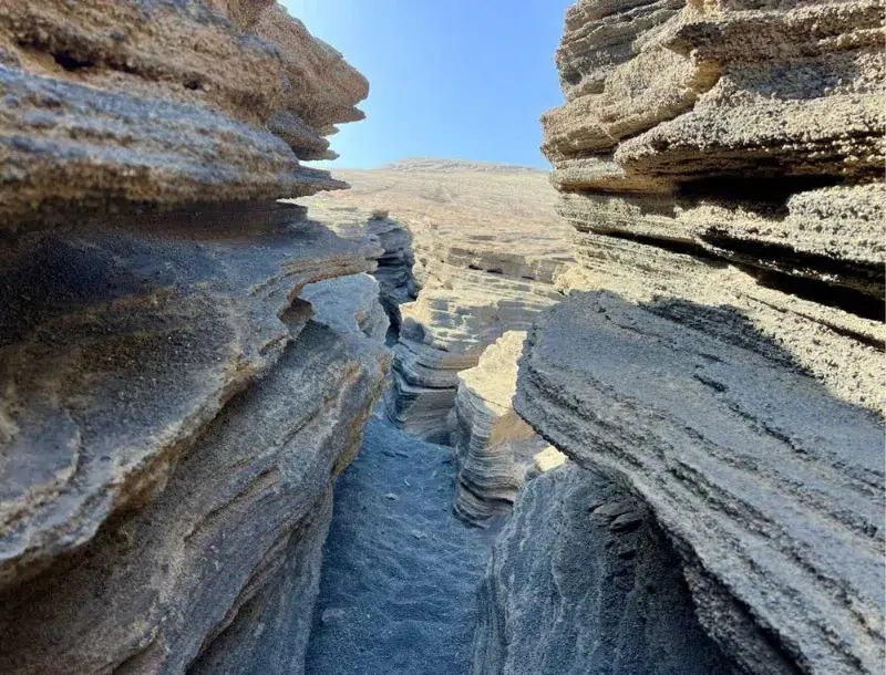 Las Grietas lanzarote